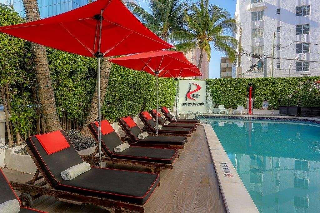 Red South Beach Hotel Маямі-Біч Зручності фото