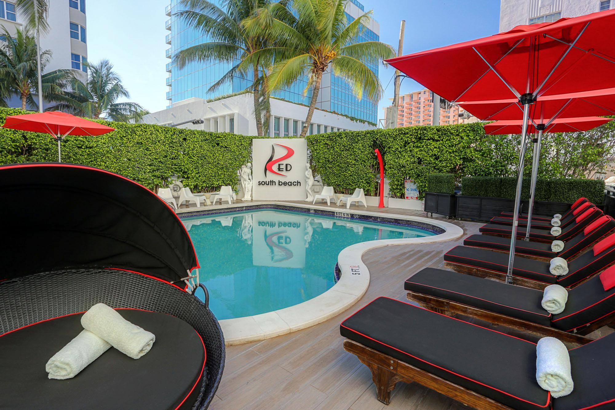 Red South Beach Hotel Маямі-Біч Екстер'єр фото