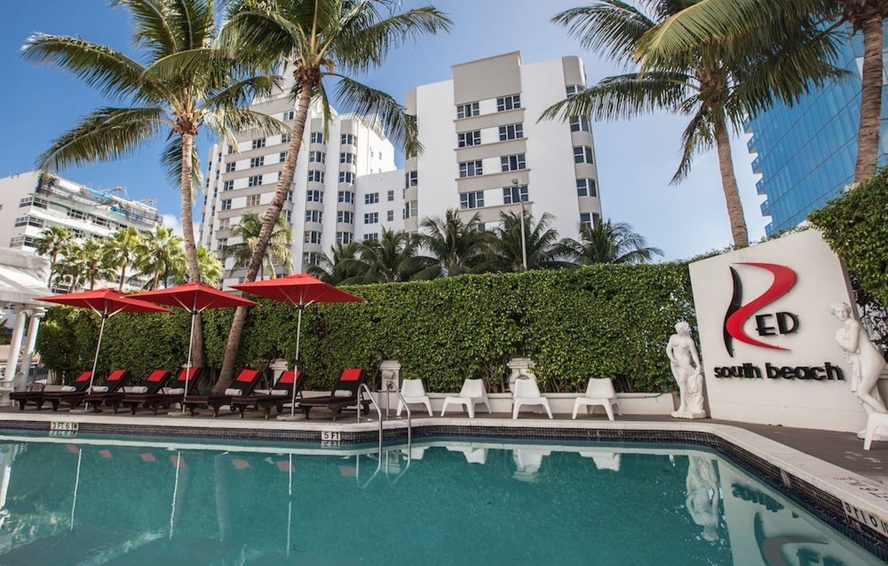 Red South Beach Hotel Маямі-Біч Екстер'єр фото